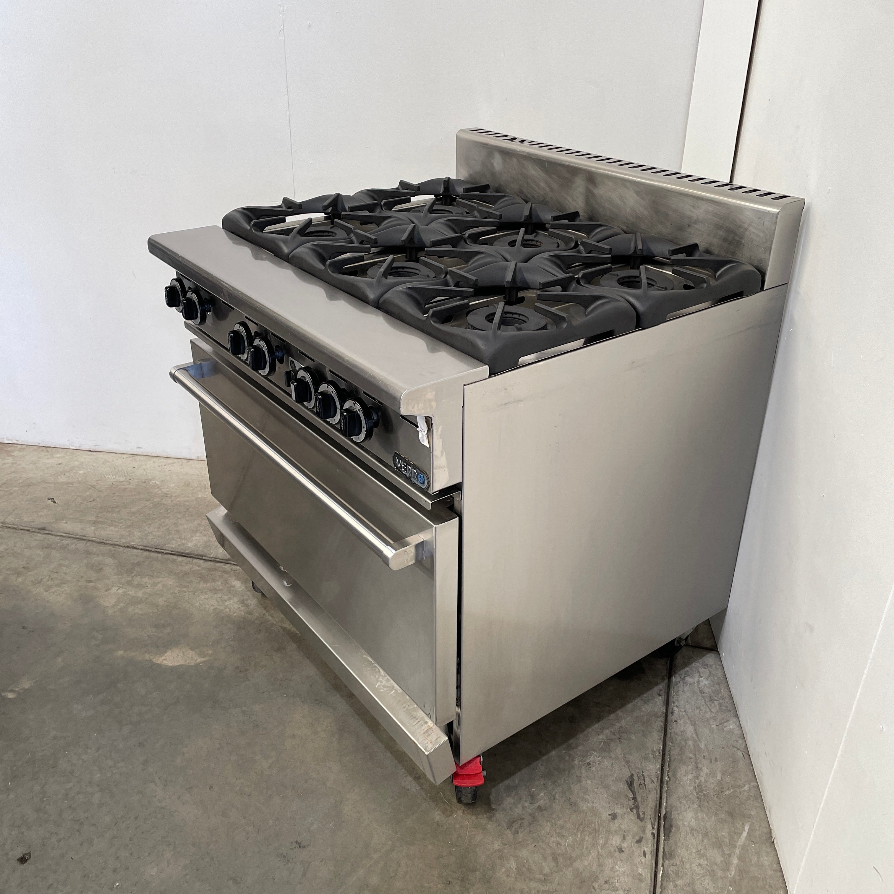B&S VOV-SB6 6 Burner Range Oven