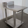 Cobra C600 Stainless Steel Bench with Splashback