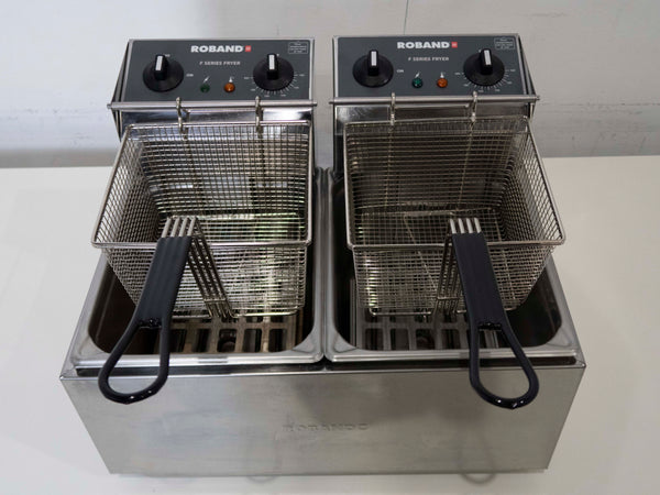 Roband F28 Countertop Double Pan Fryer