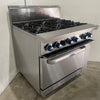 Cookrite ATO-6B-F 6 Burner Range Oven