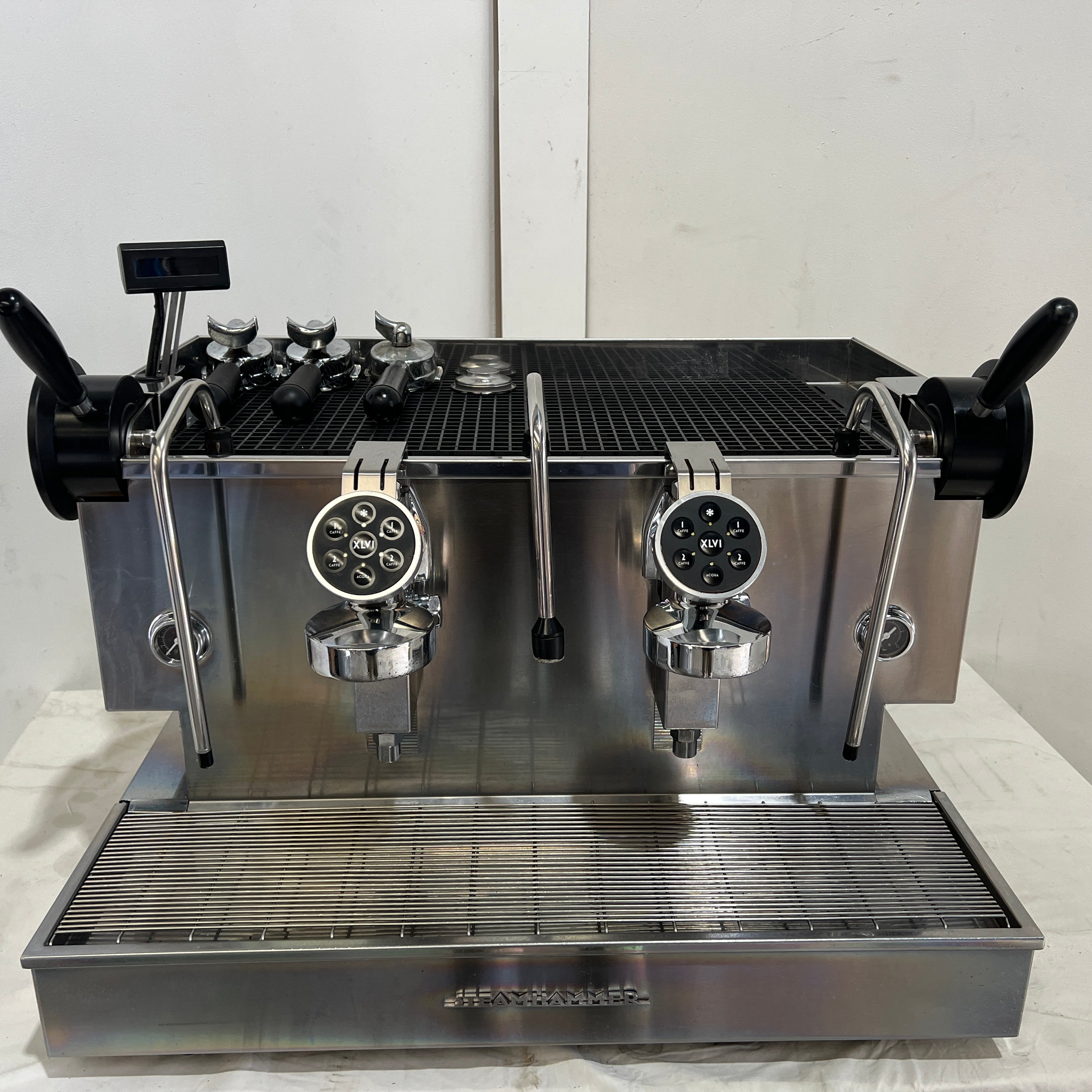 XLVI Steamhammer Elettronica P+L 2 Group Coffee Machine