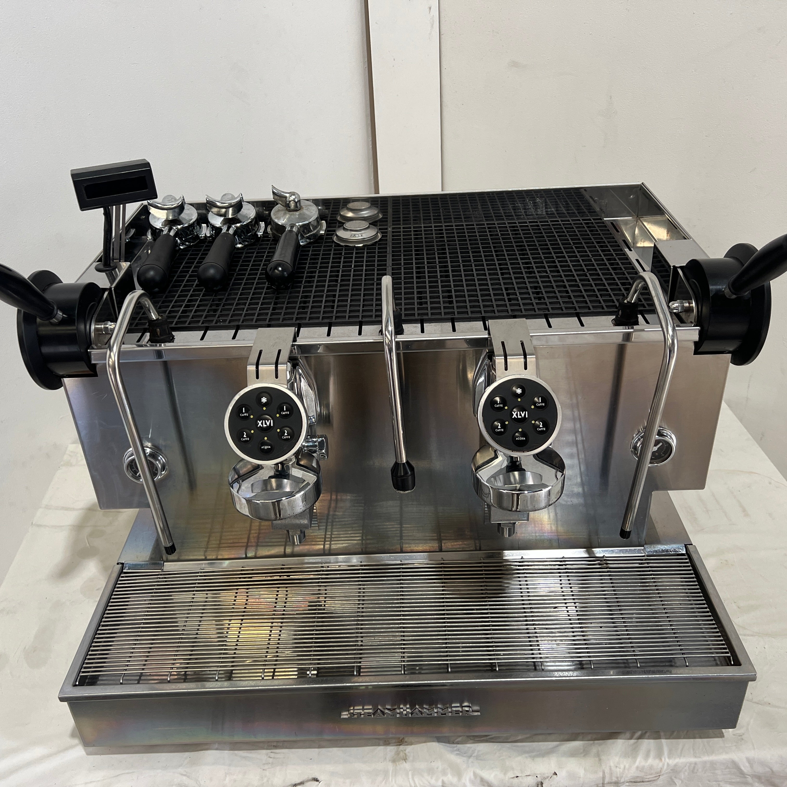 XLVI Steamhammer Elettronica P+L 2 Group Coffee Machine