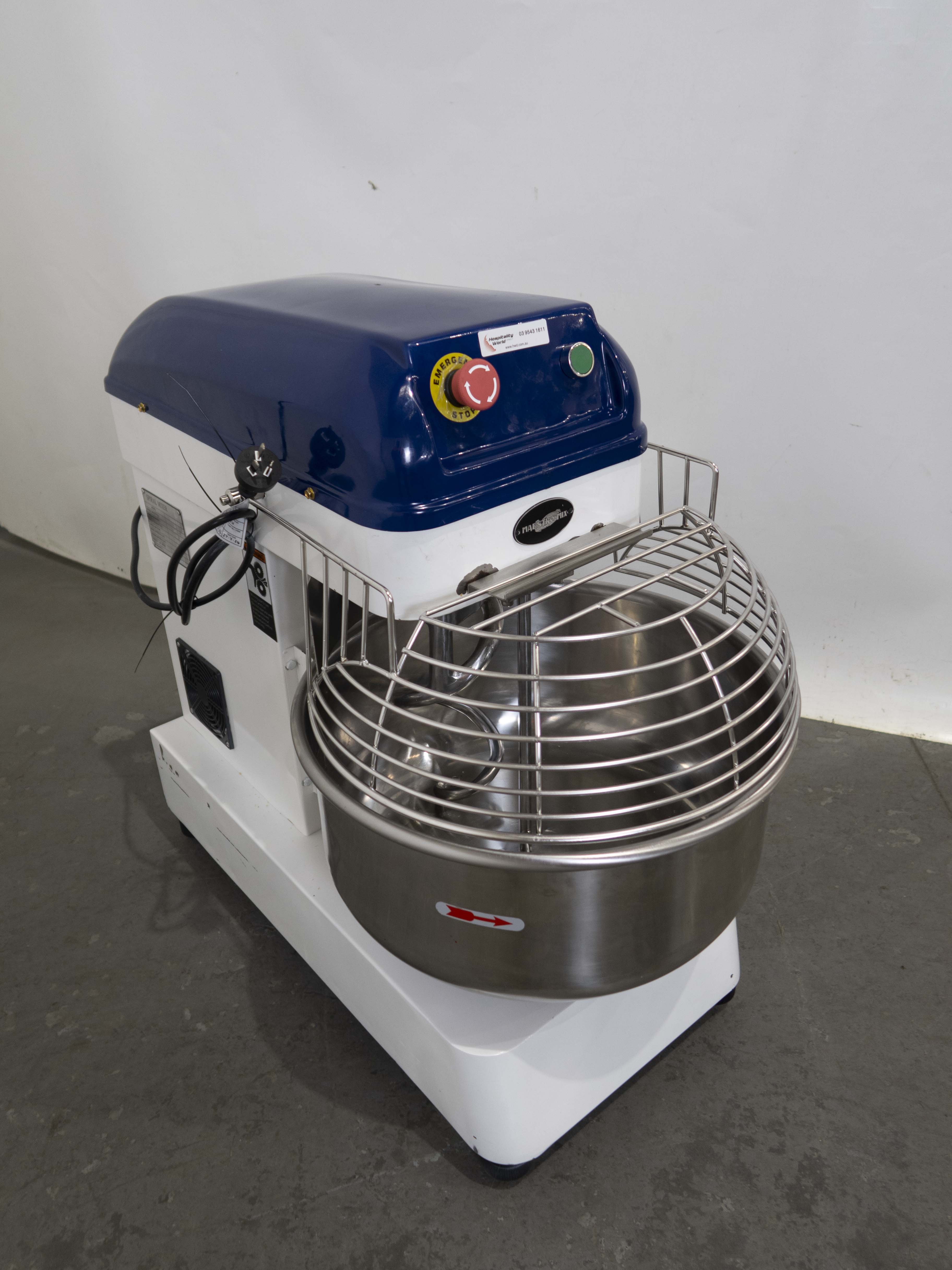 Thumbnail - Maestro Mix  S30MAE1S 12.5 KG Spiral Mixer
