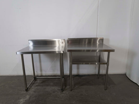 Stainless Steel Work Benches x 2