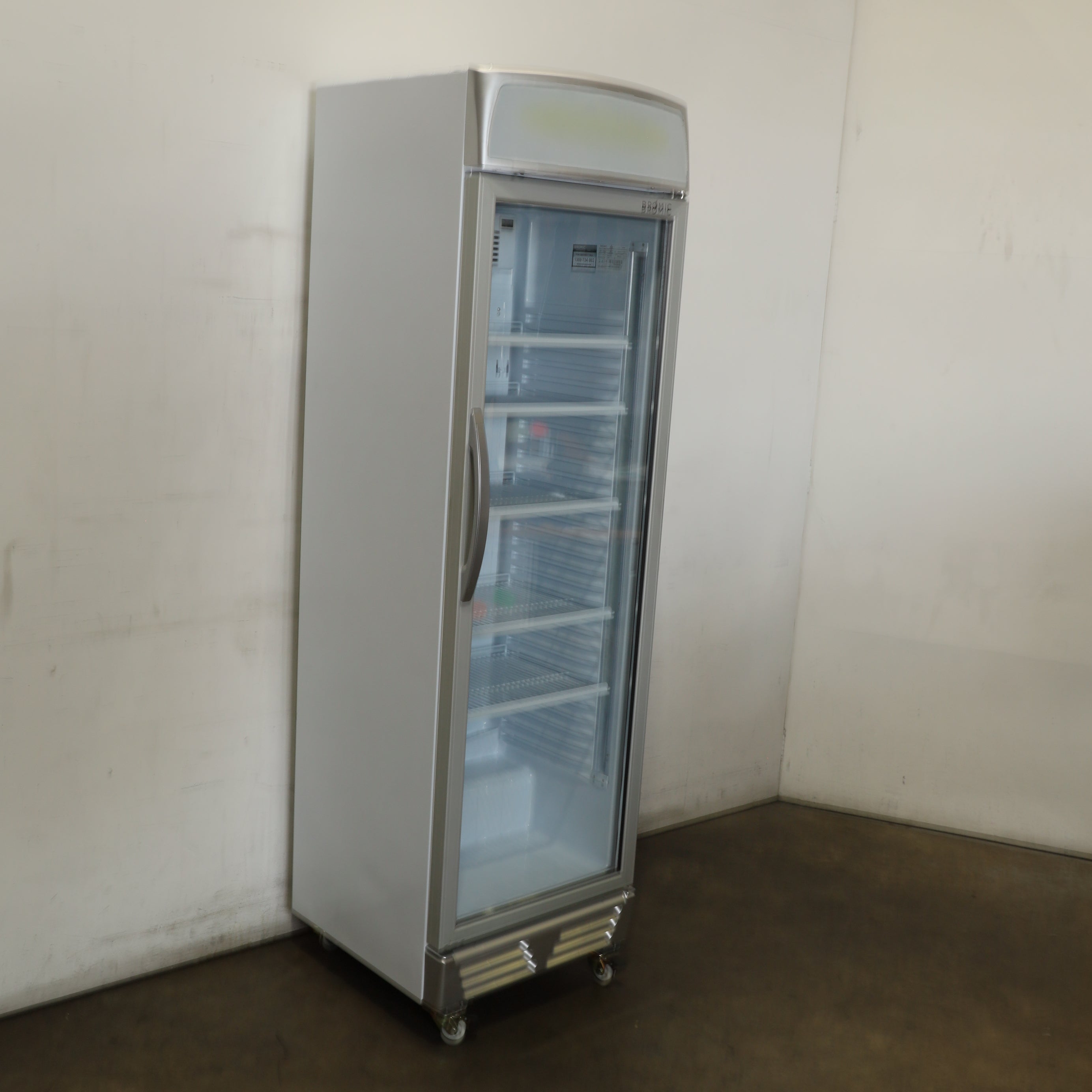 Bromic GM0374L SILVER Upright Fridge