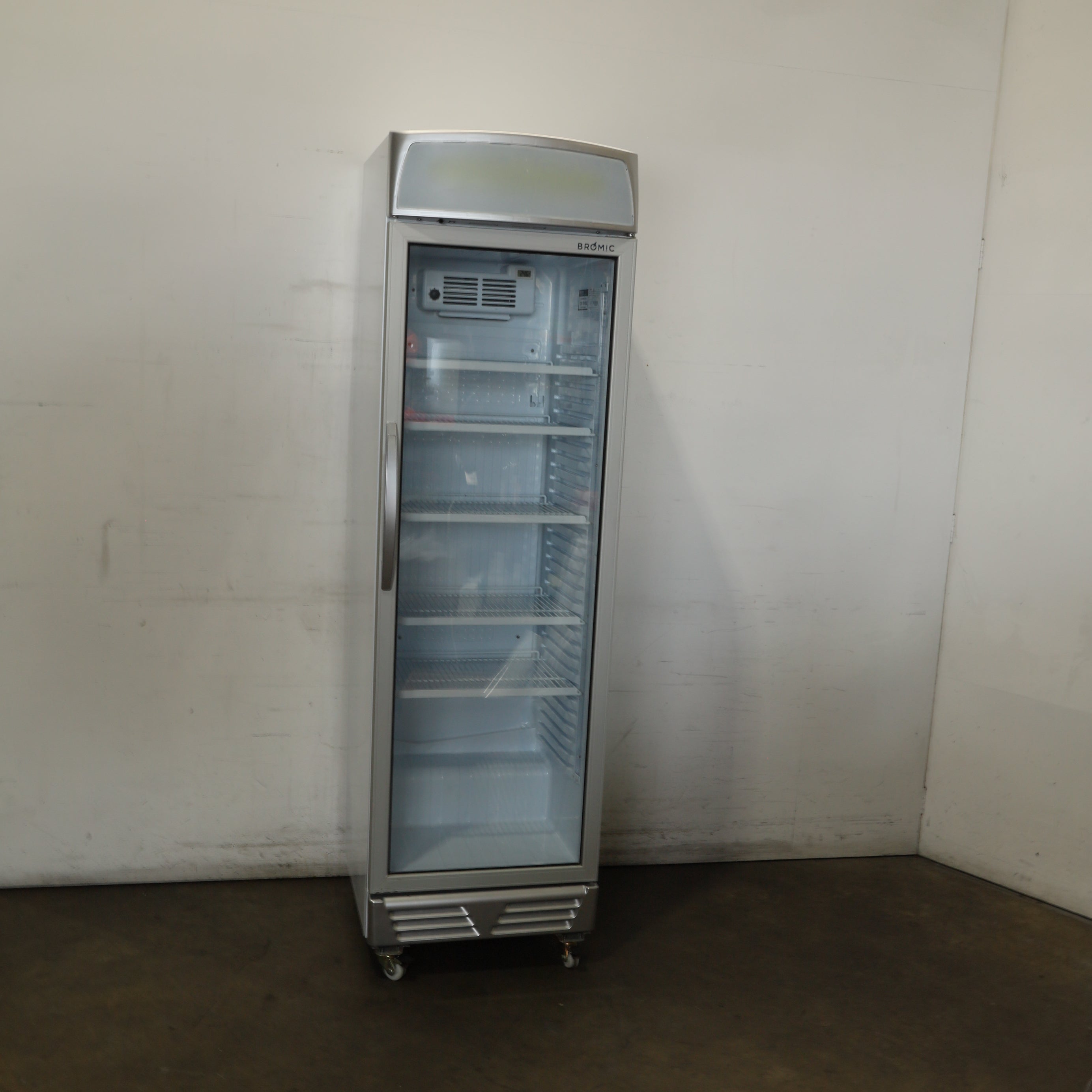 Bromic GM0374L SILVER Upright Fridge