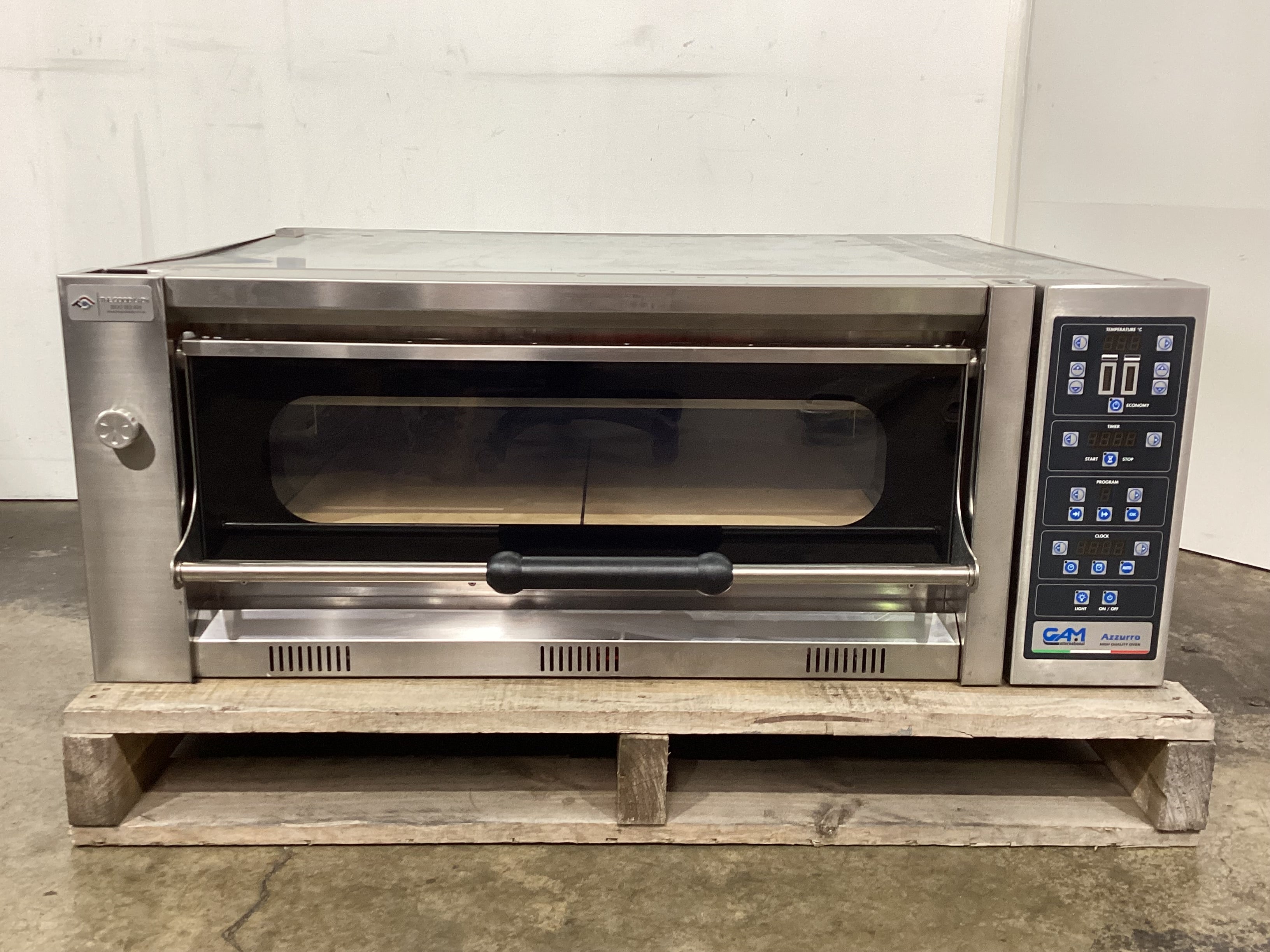 GAM Azzurro 4 1 Deck Pizza Oven