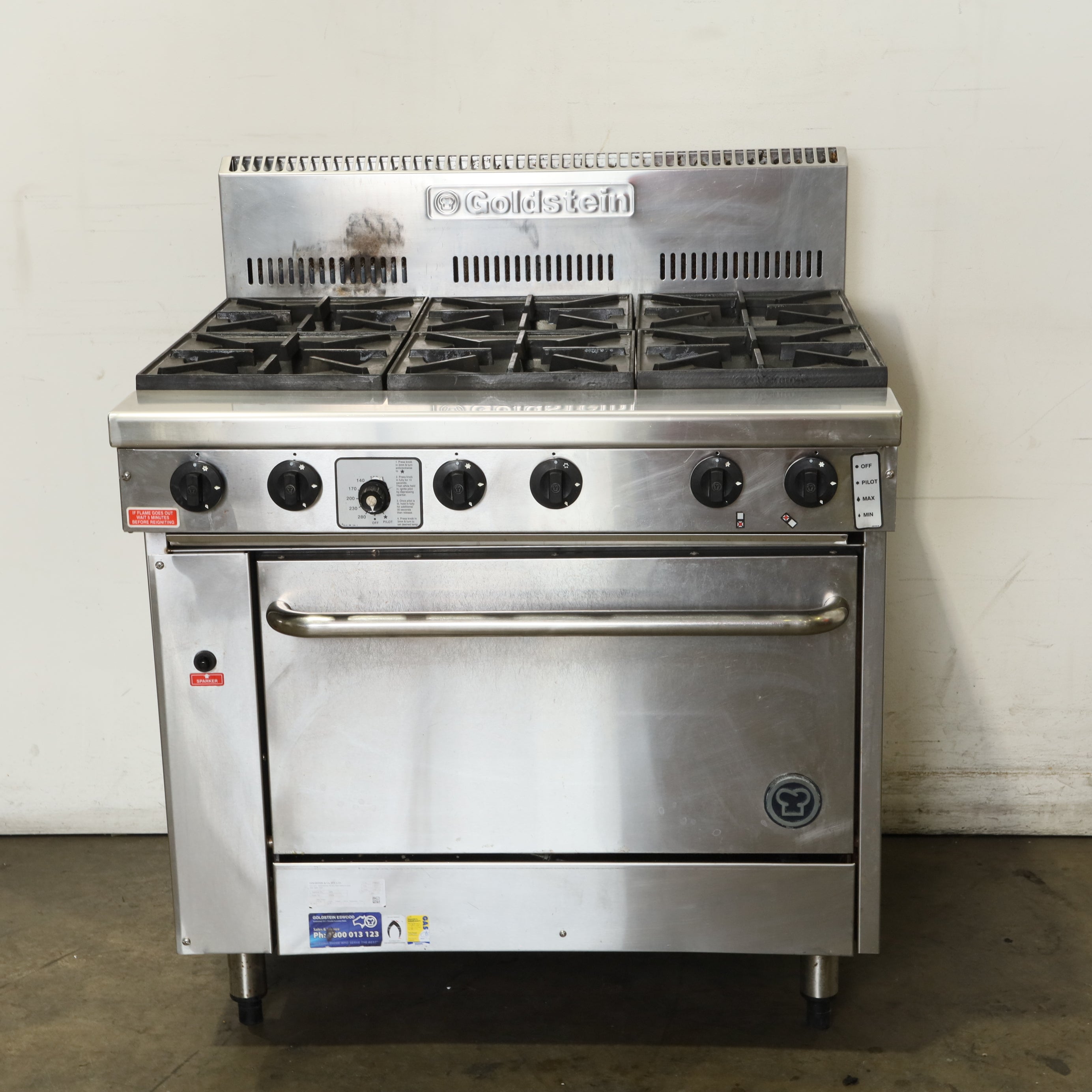 Goldstein PF628 Range Oven