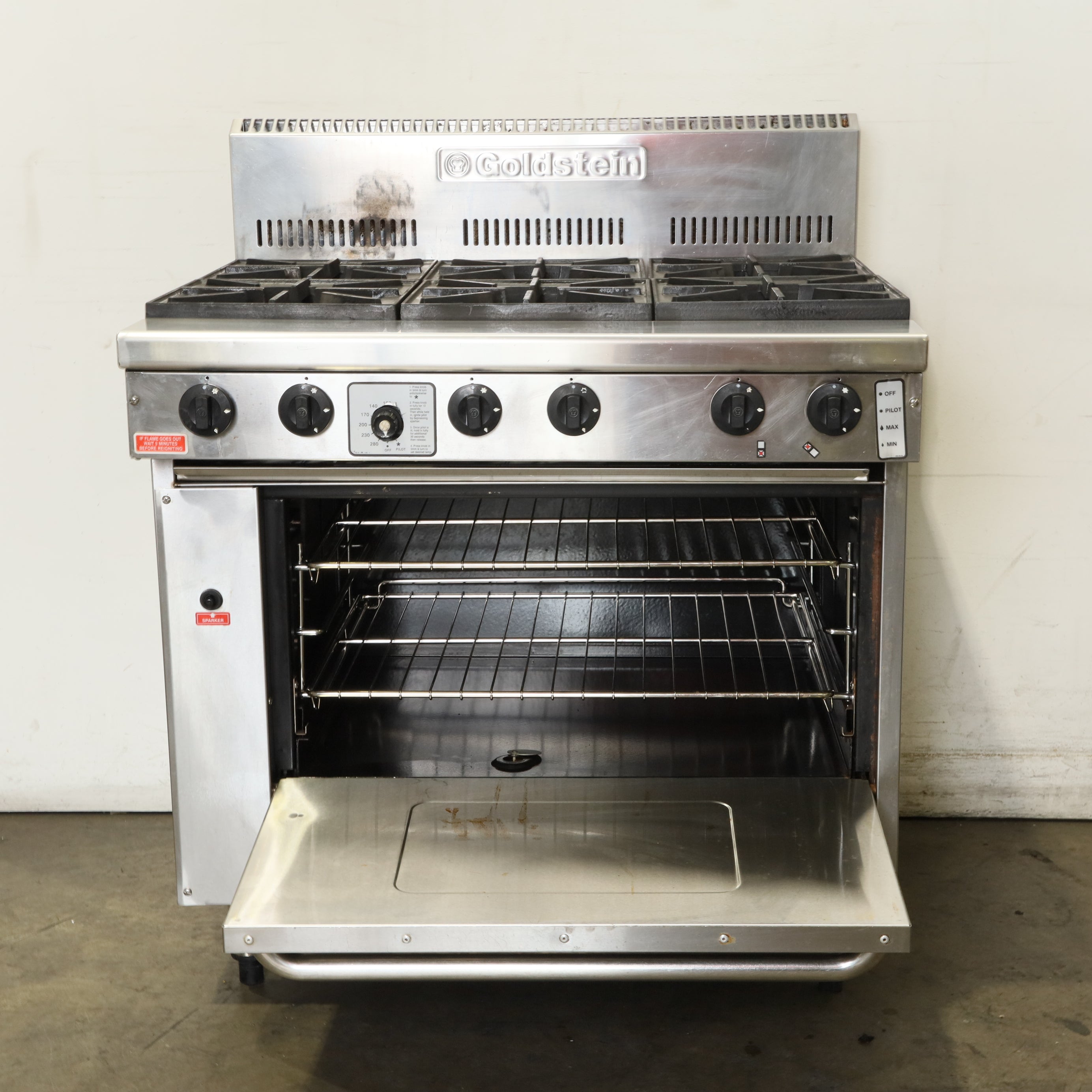 Goldstein PF628 Range Oven