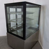 FED SL830V Square Glass Cake Display