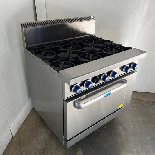 Cookrite AT80G6B-O 6 Burner Cooktop