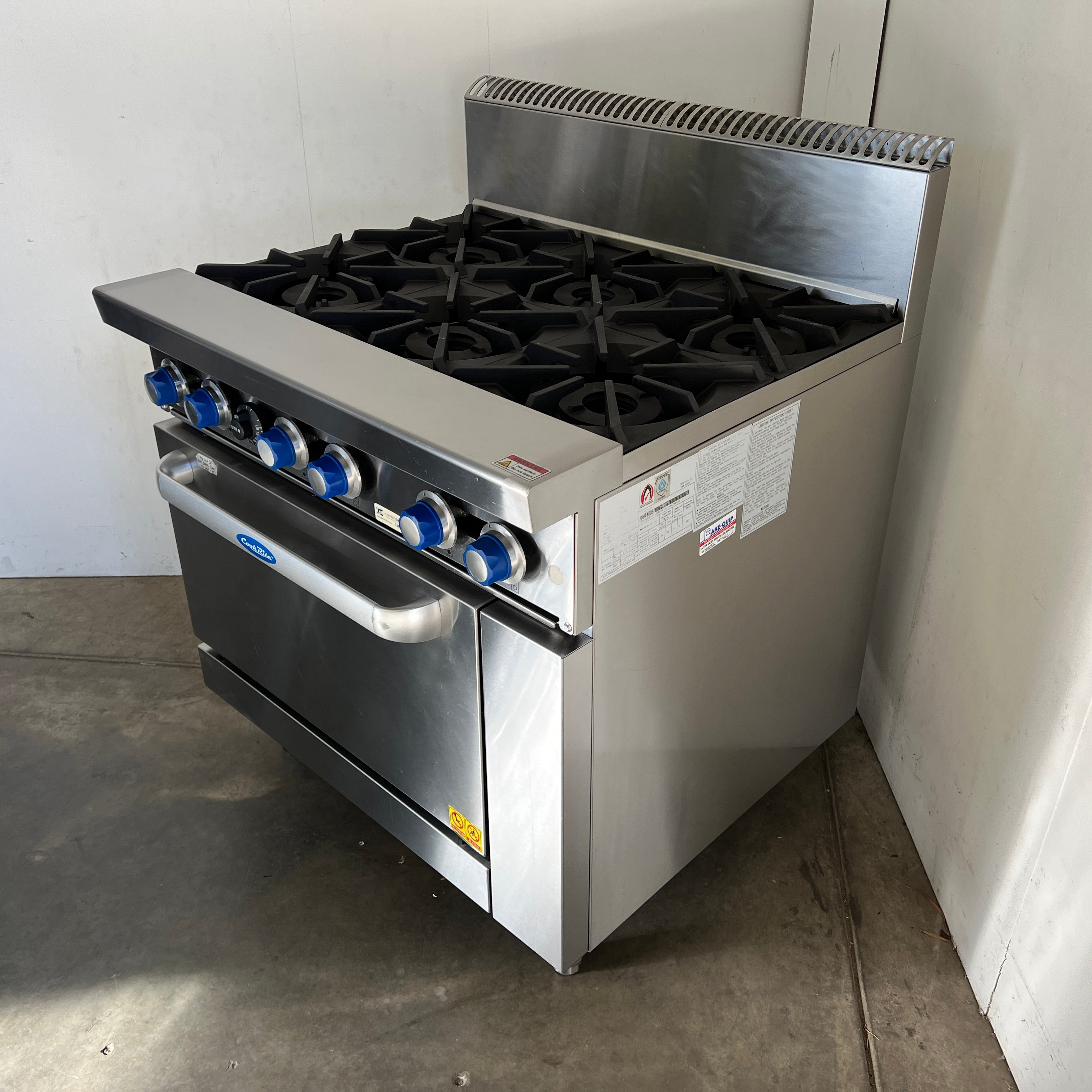 Cookrite AT80G6B-O 6 Burner Cooktop