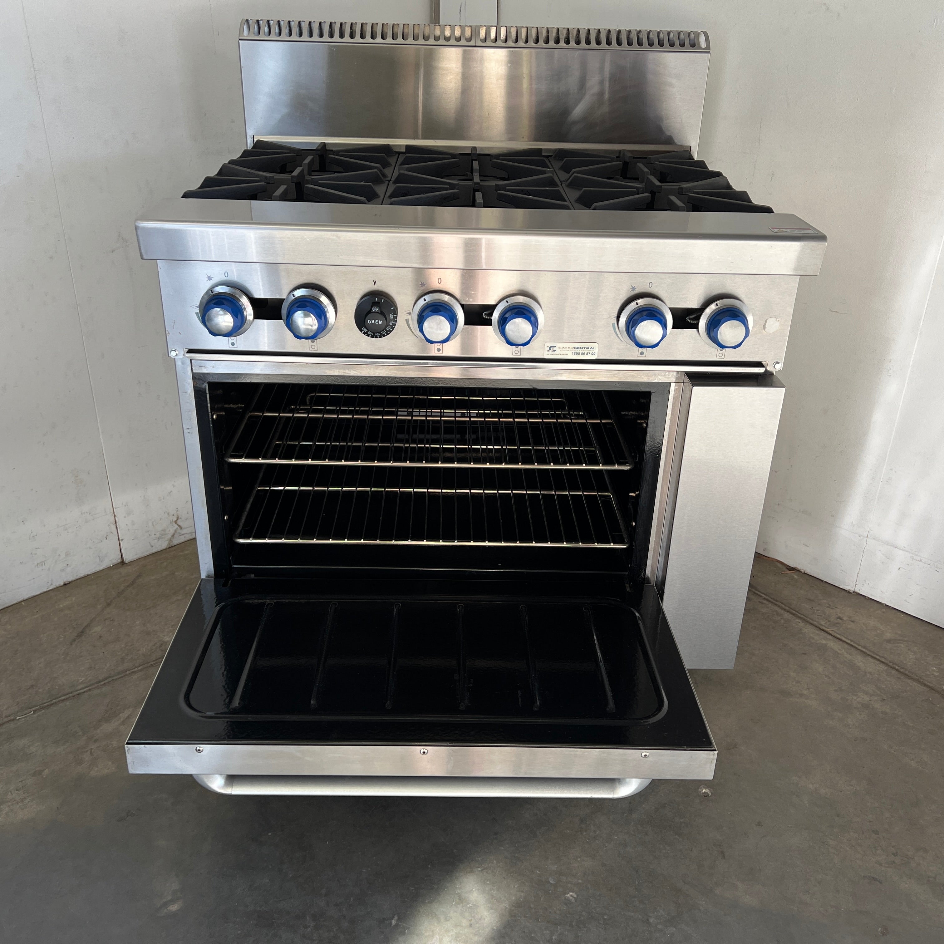 Cookrite AT80G6B-O 6 Burner Cooktop