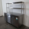 Skipio SUR15-2 Under Bench Fridge with Double Tier Overshelf