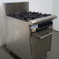 Luus CRO-4B-P 4 Burner Range Oven