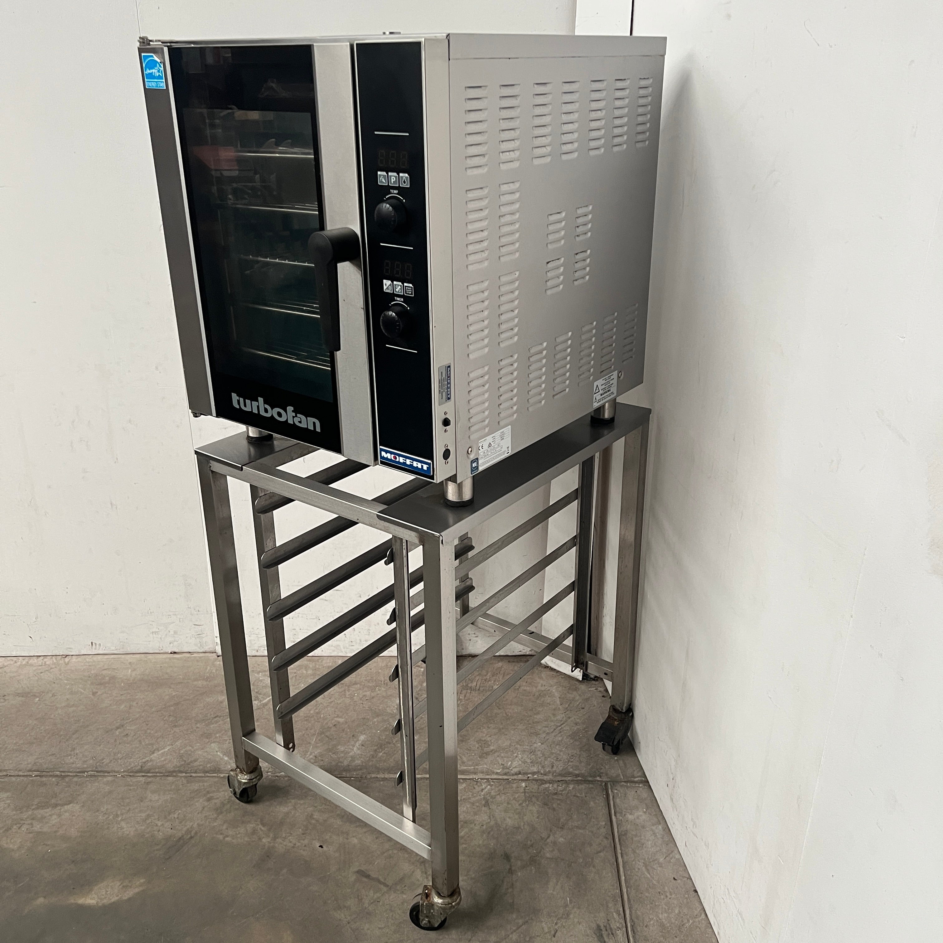 Turbofan E33D5 5 Tray Convection Oven + Stand