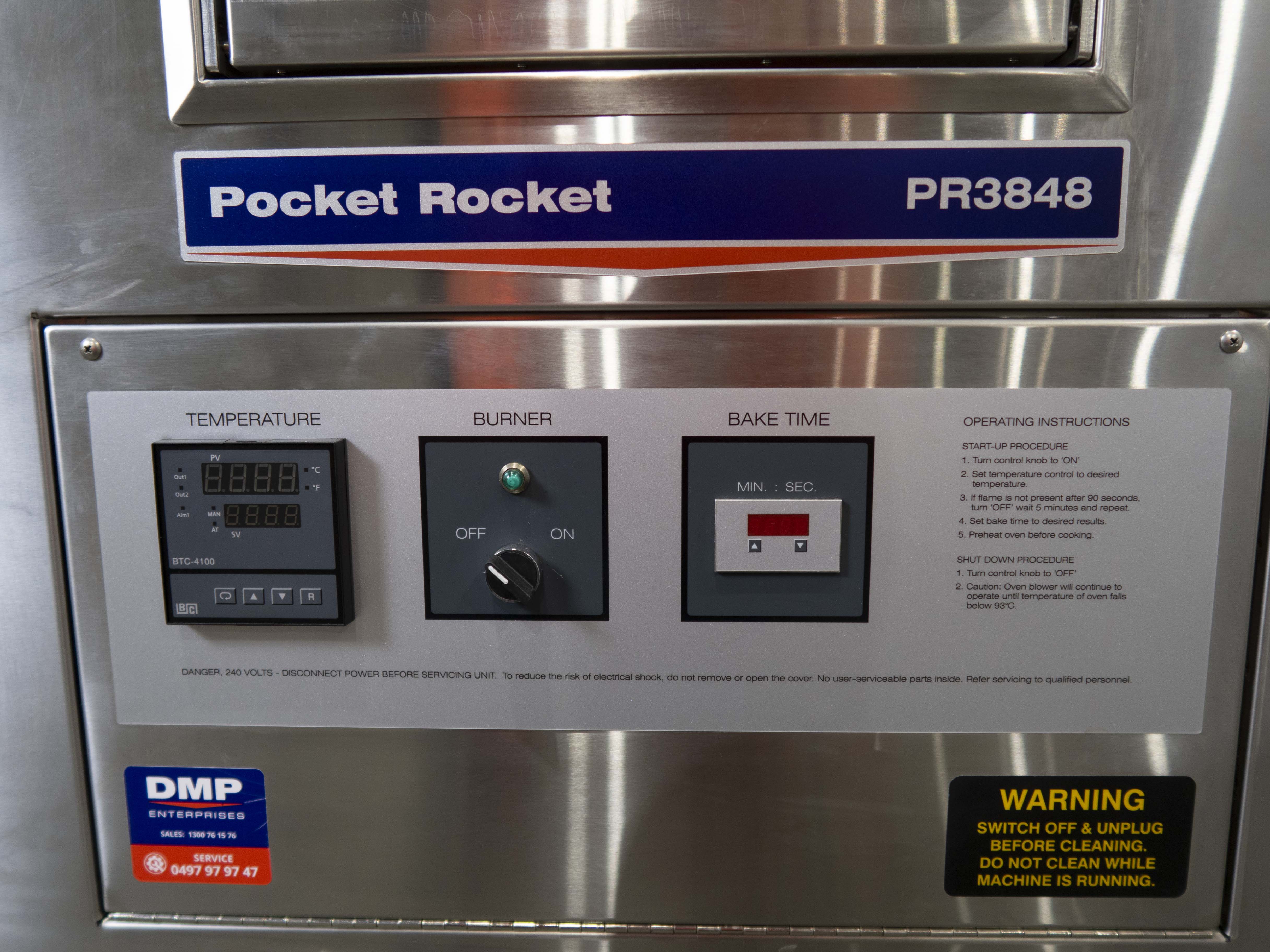 Thumbnail - DMP Pocket Rocket PR3848 Conveyor Oven