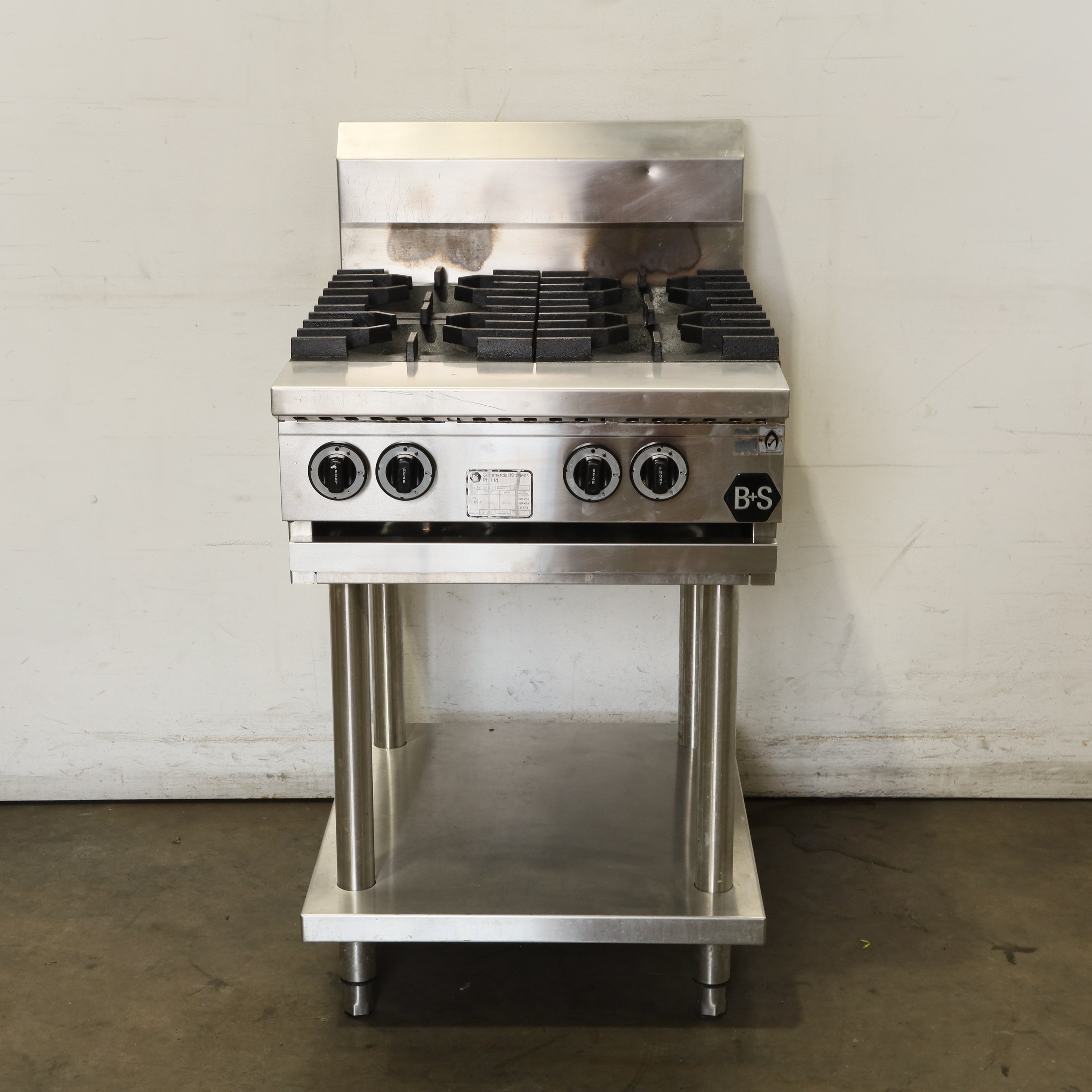 Thumbnail - B+S BT-SB4FF 4 Burner Cooktop