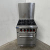 FED S24(T) 4 Burner Range Oven