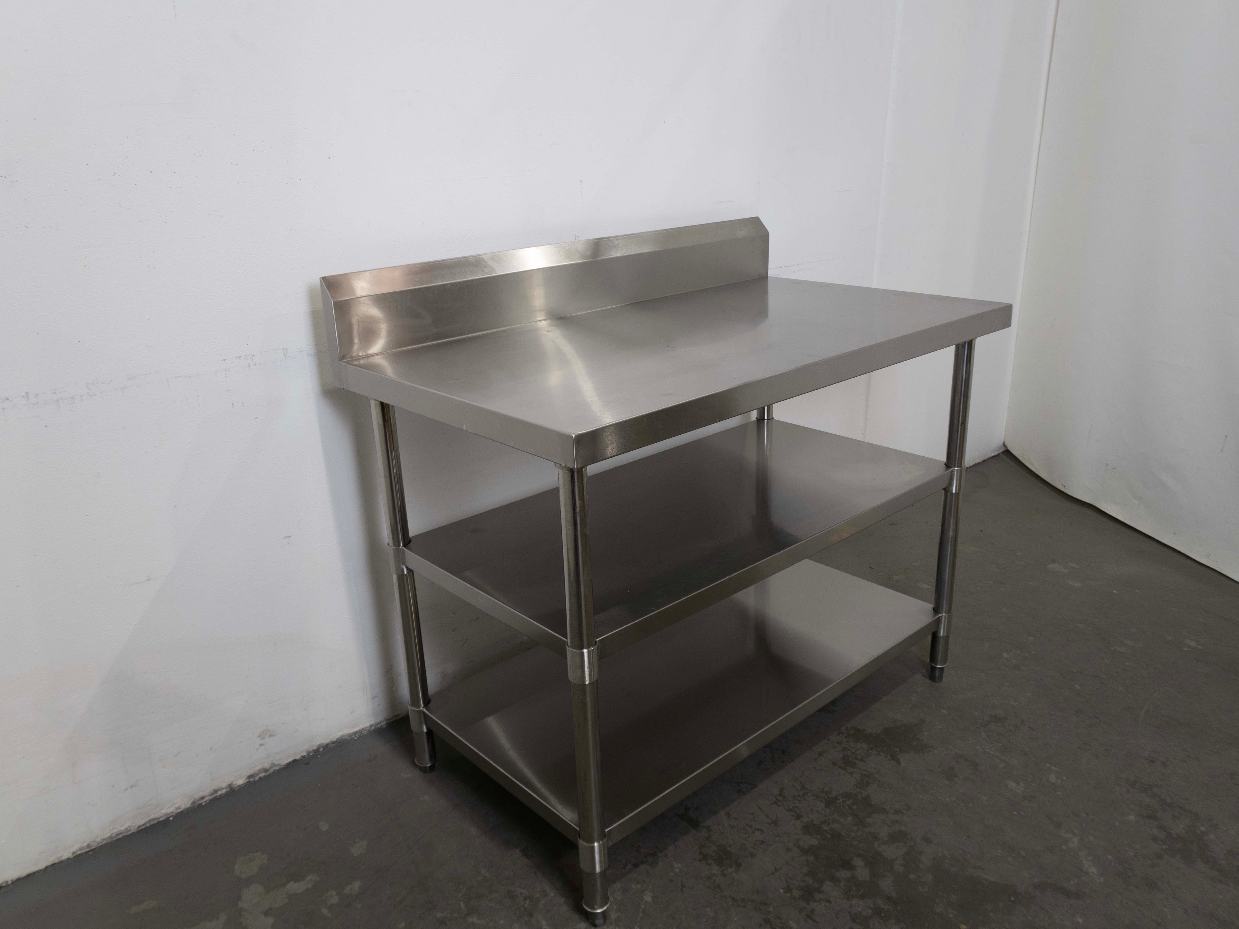 Thumbnail - FED WBB7-1200/A Stainless Steel Bench With Splashback