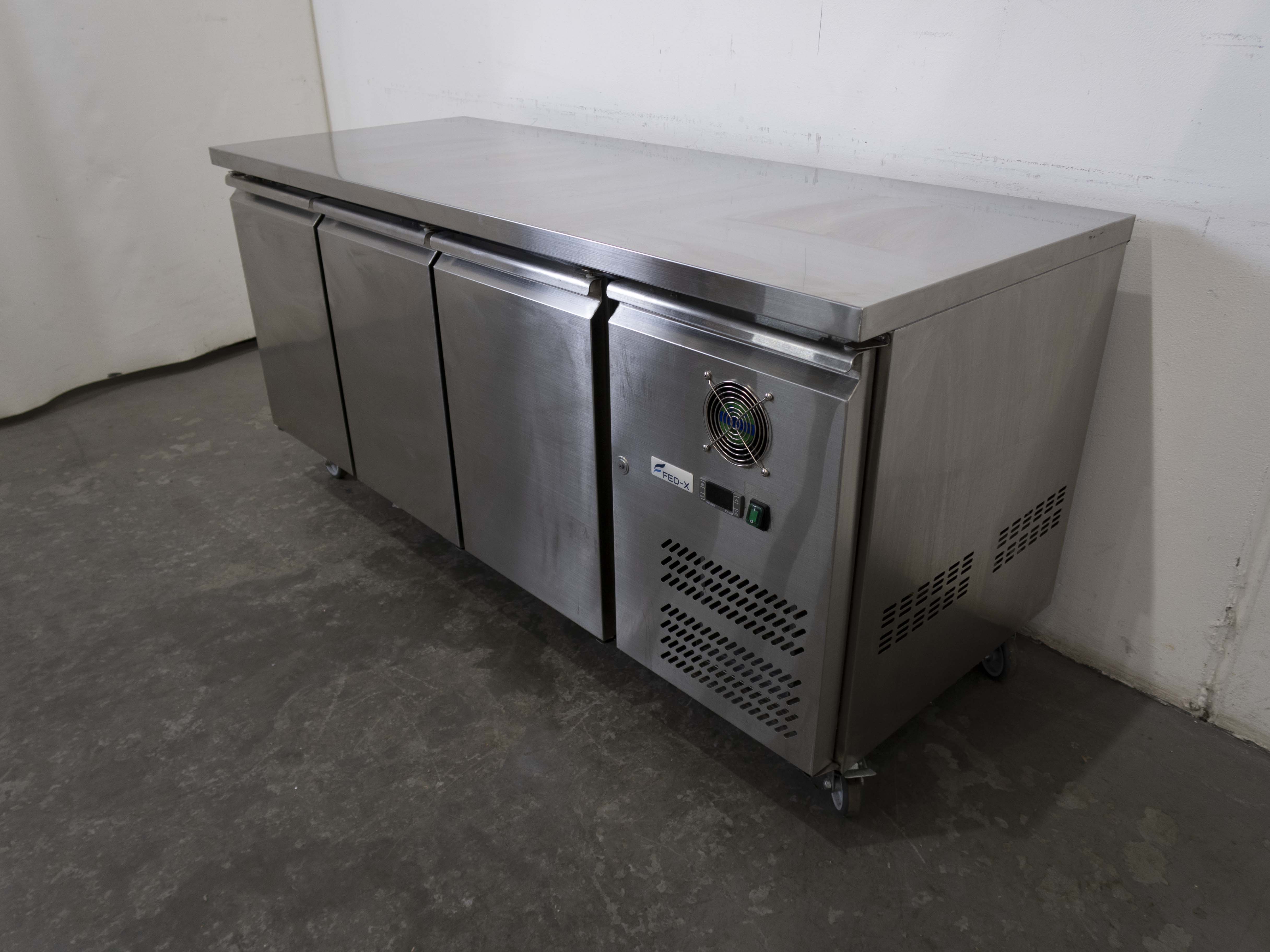 FED-X XUB7F18S3V Undercounter Freezer