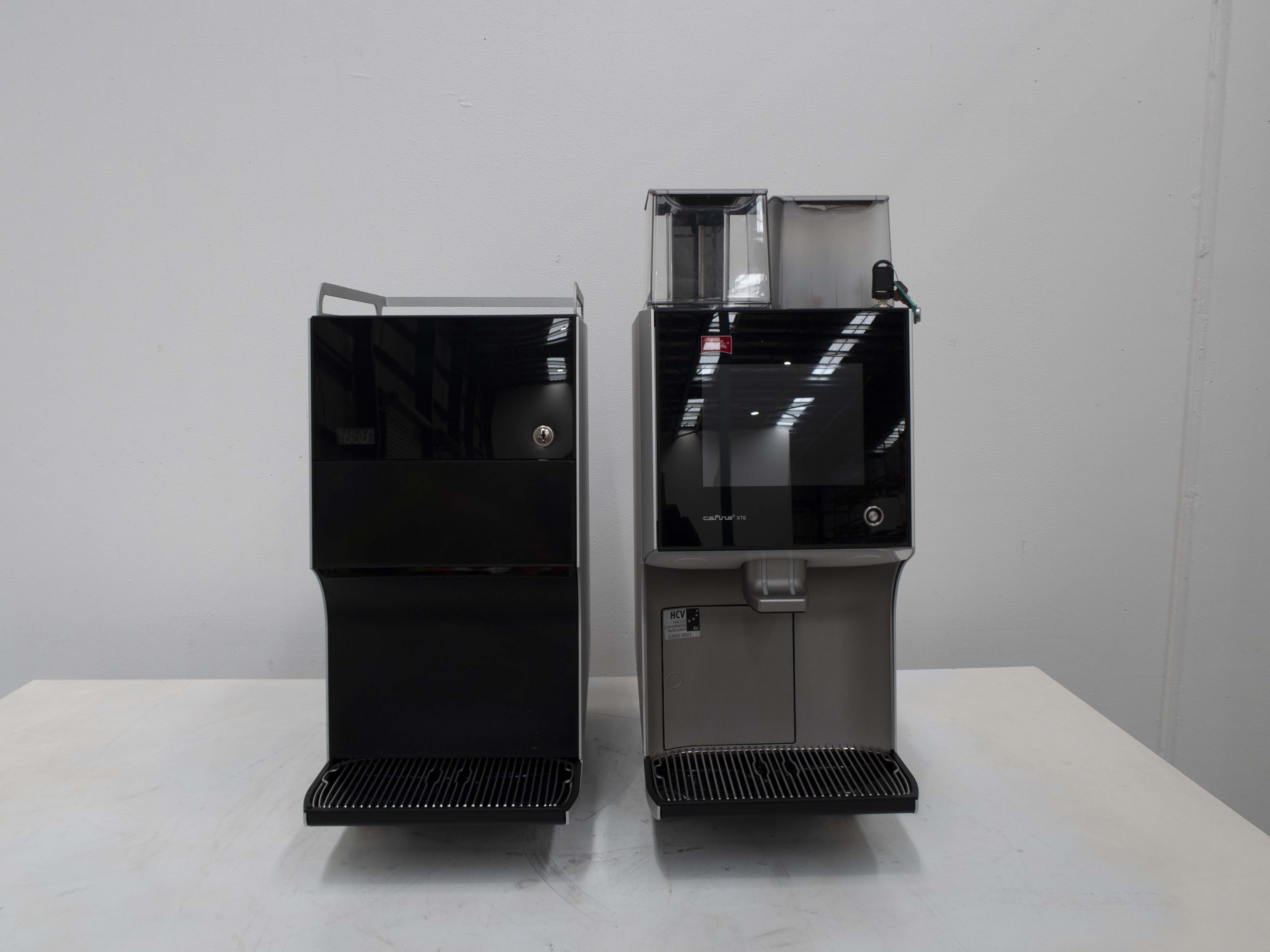 Melitta Cafina XT6 Coffee Machine + Milk Fridge