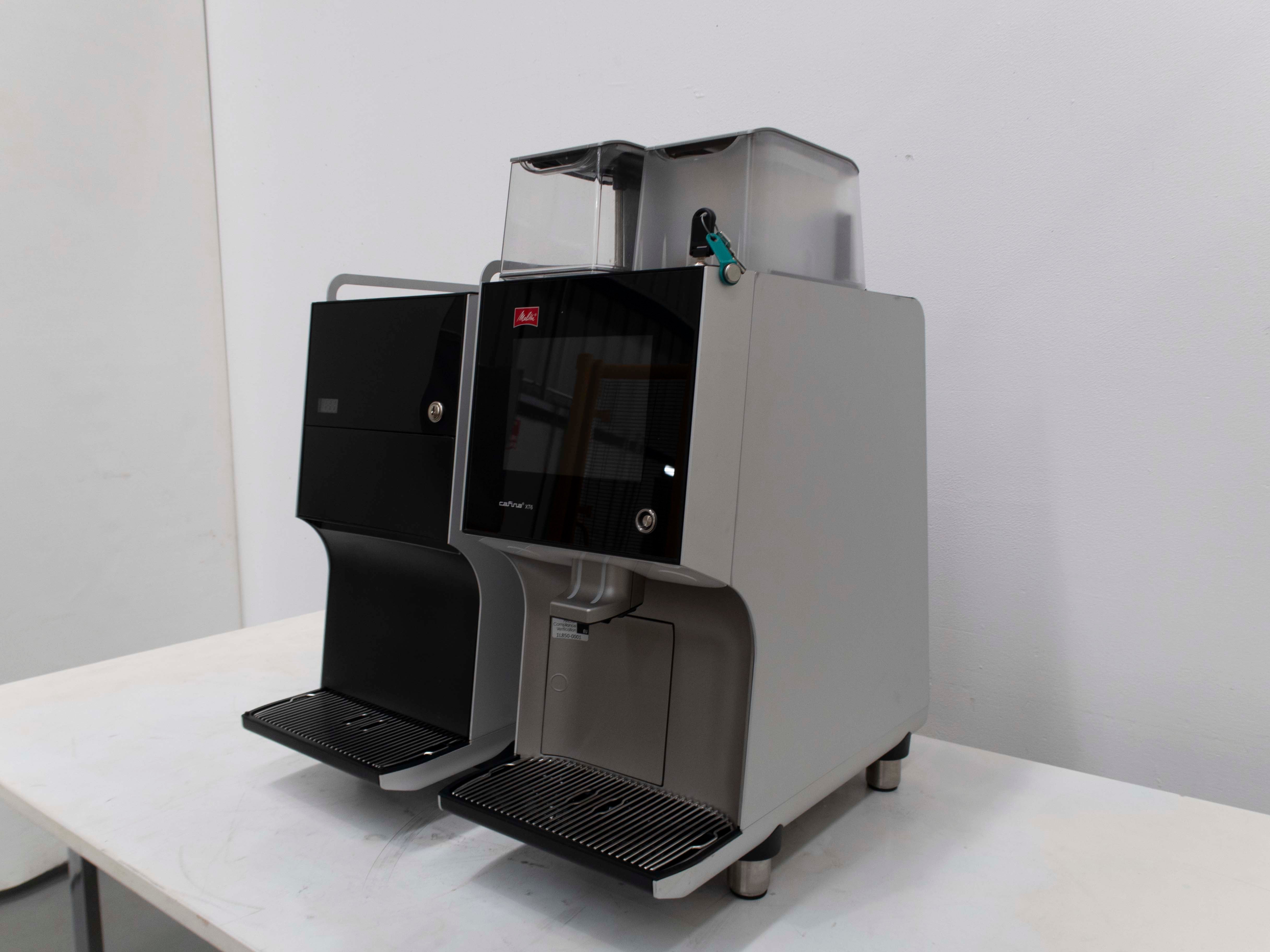 Melitta Cafina XT6 Coffee Machine + Milk Fridge