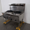 B&S UFWWK-2 Double Chimney Waterless Wok