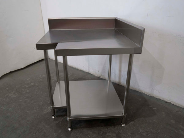 Simply Stainless Corner Bench with Splashback