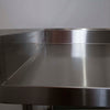 Simply Stainless Corner Bench with Splashback
