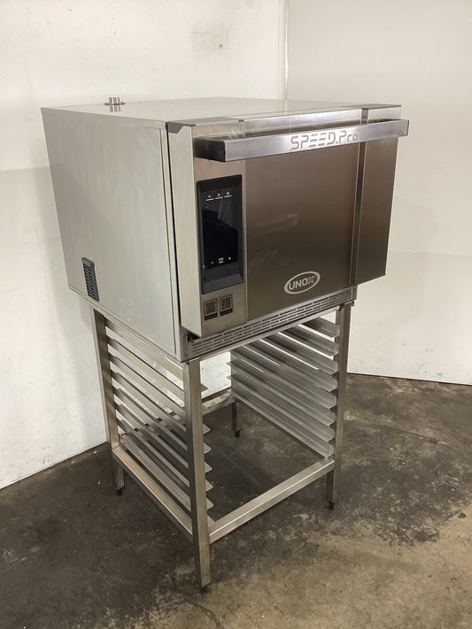 Unox XESW-03HS-EDDN 3 Tray Speed Oven + Stand