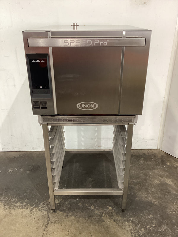 Unox XESW-03HS-EDDN 3 Tray Speed Oven + Stand