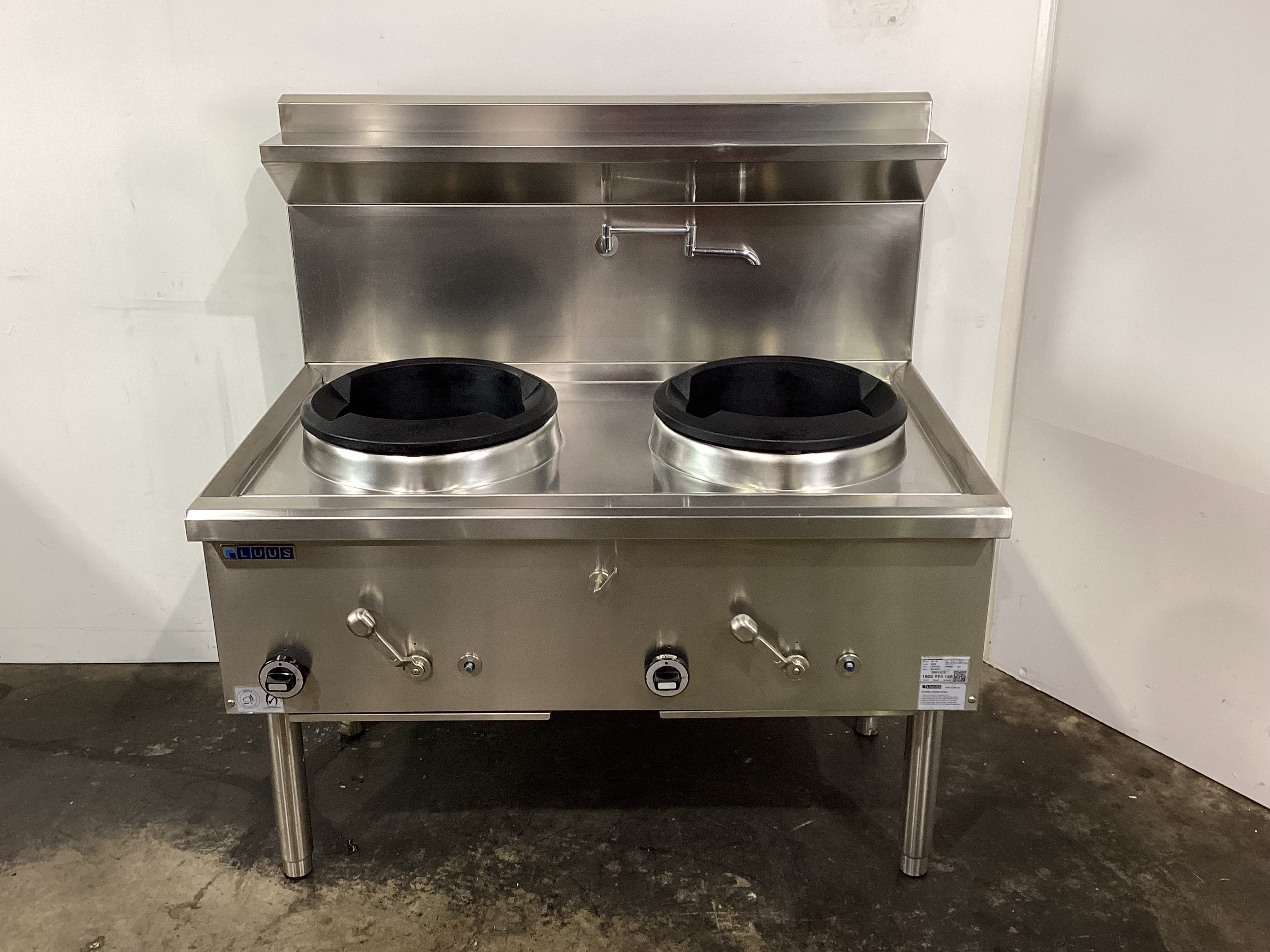 Luus WZ-2C 2 Hole Wok Table