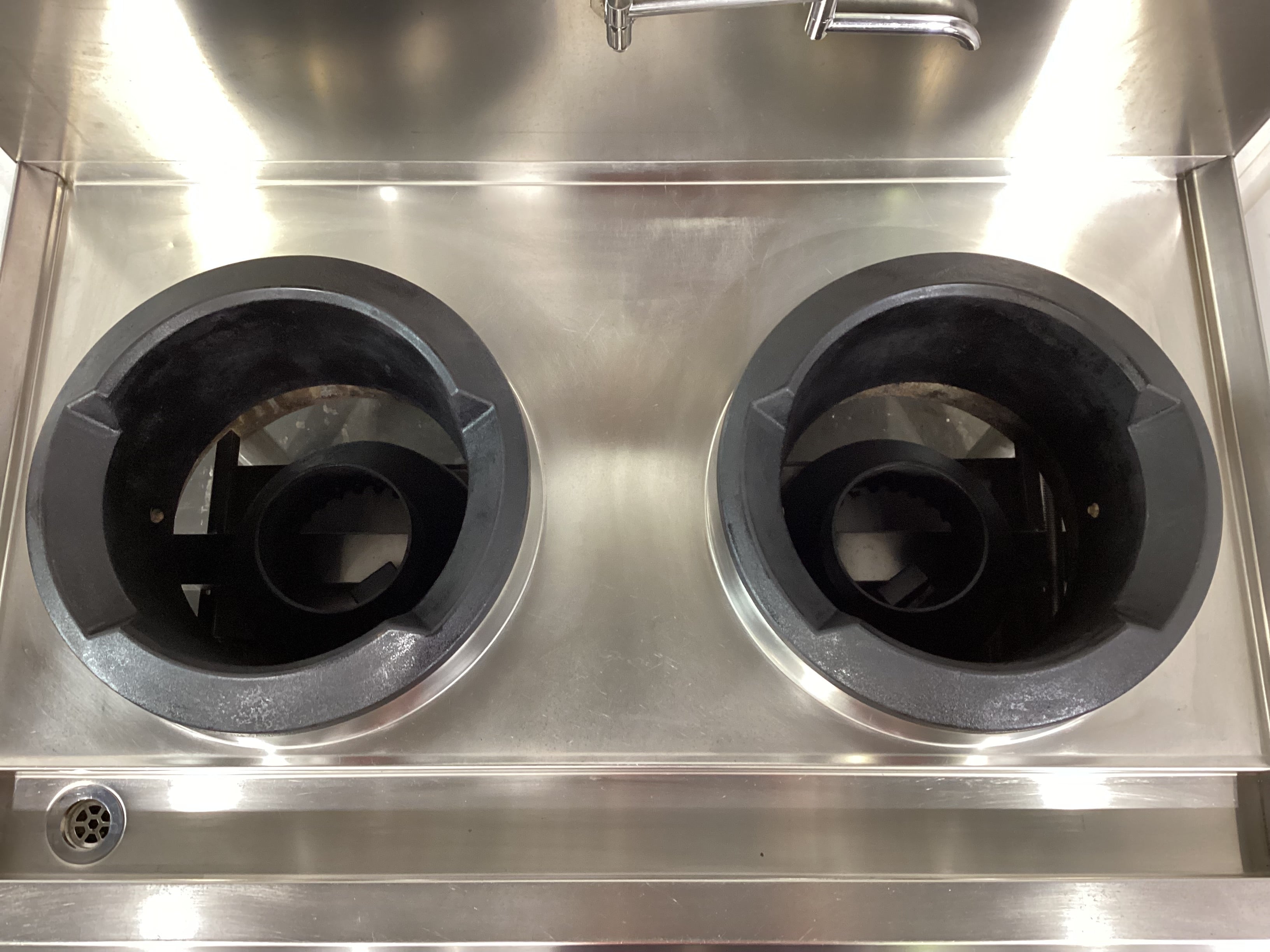 Luus WZ-2C 2 Hole Wok Table