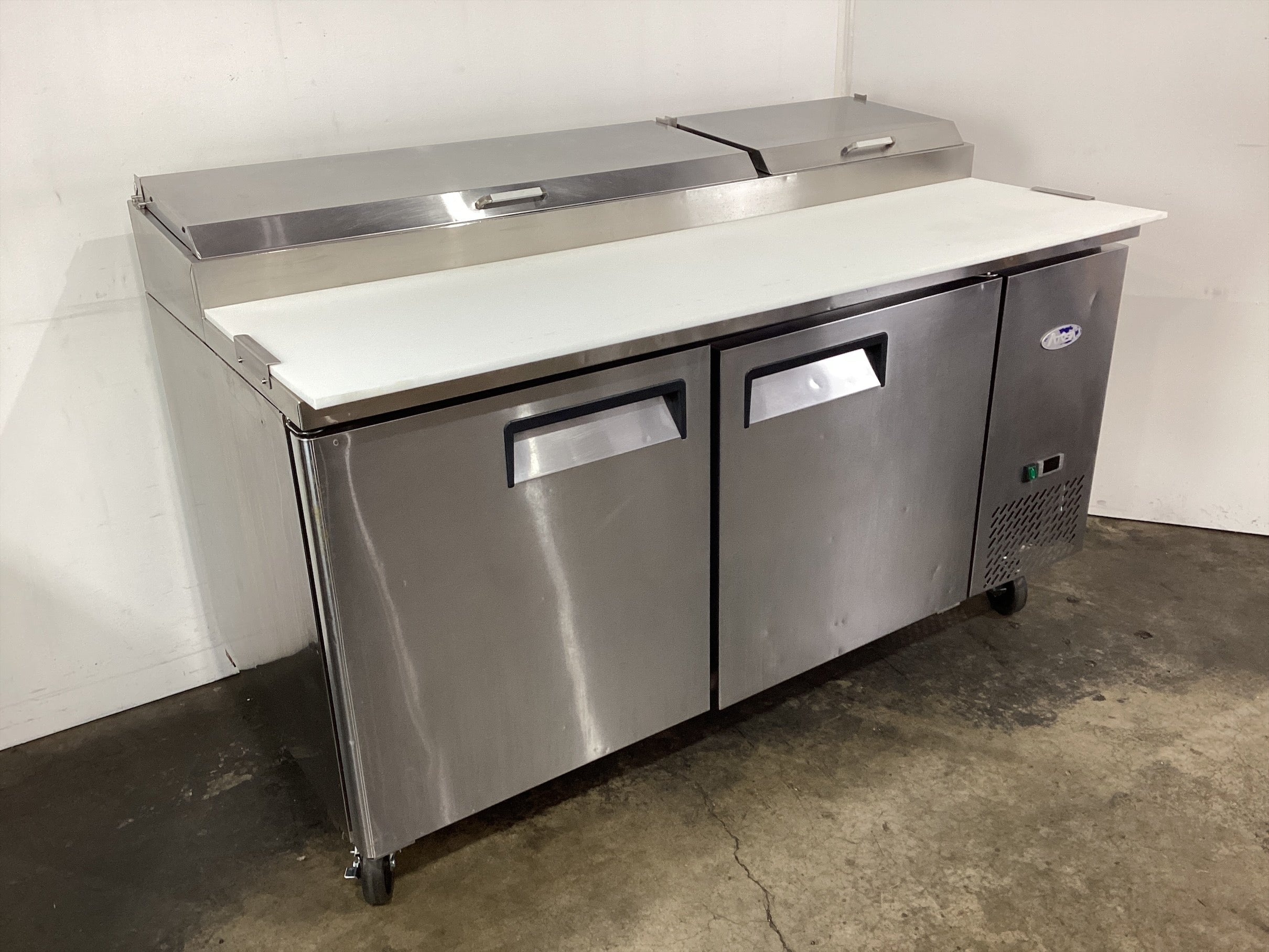 Atosa MPF8202 2 Door Pizza Prep Fridge