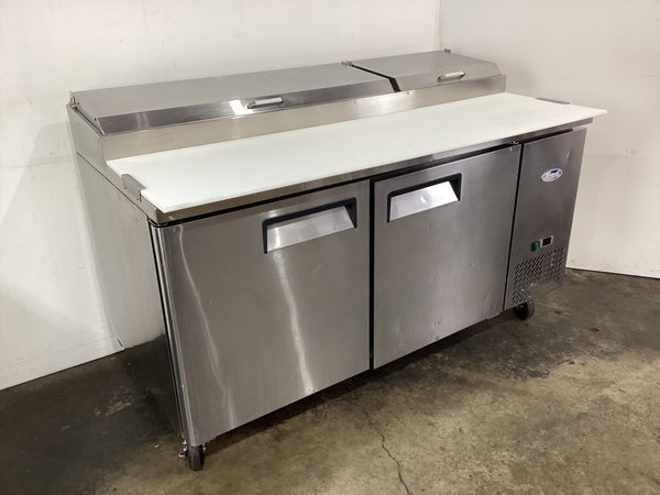 Atosa MPF8202 2 Door Pizza Prep Fridge