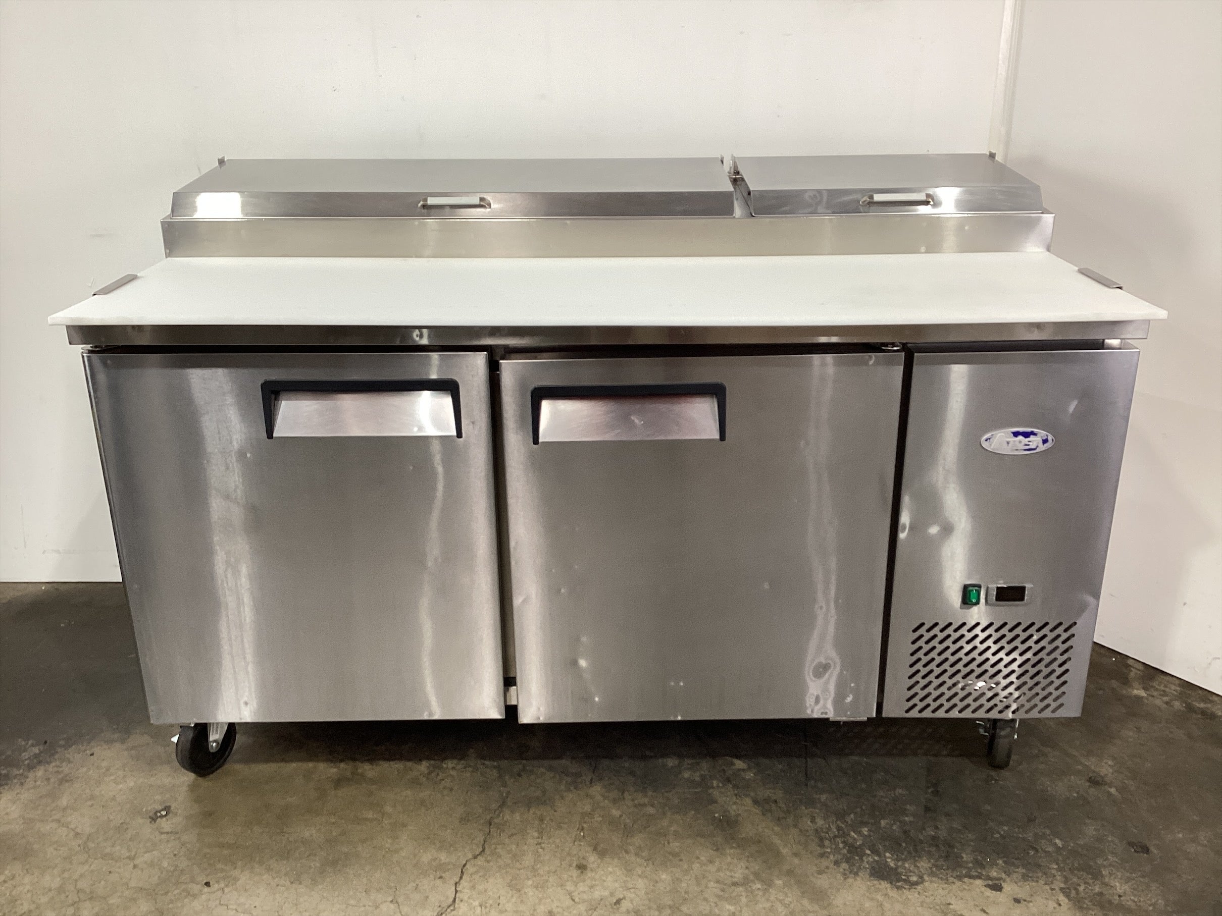 Atosa MPF8202 2 Door Pizza Prep Fridge
