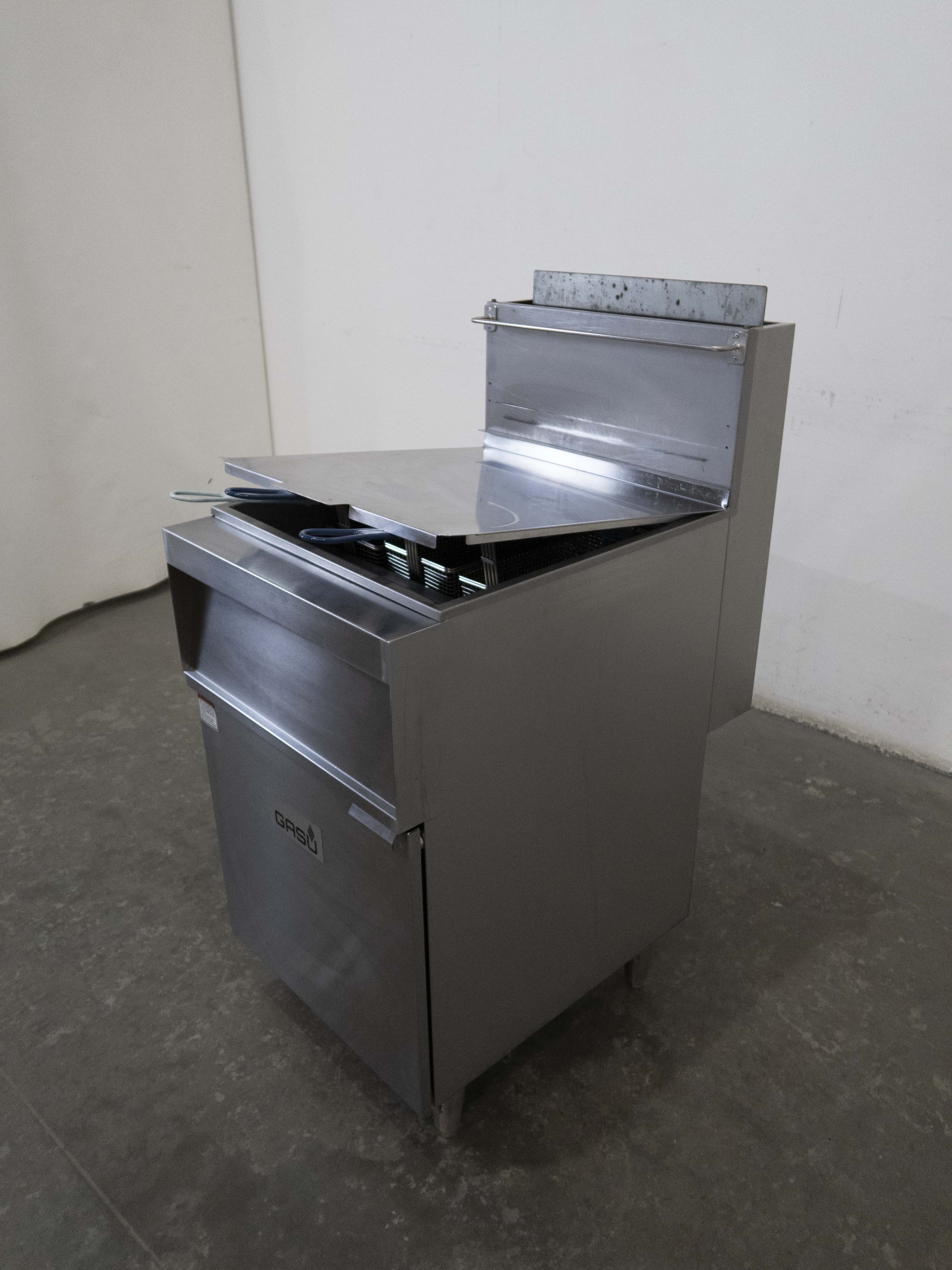 Gasu GFG0150 Wide Body 3 Basket Deep Fryer