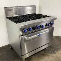 Cookrite AT80G6B-O 6 Range Oven