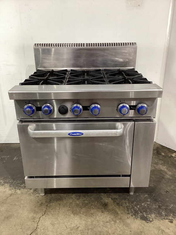 Cookrite AT80G6B-O 6 Range Oven