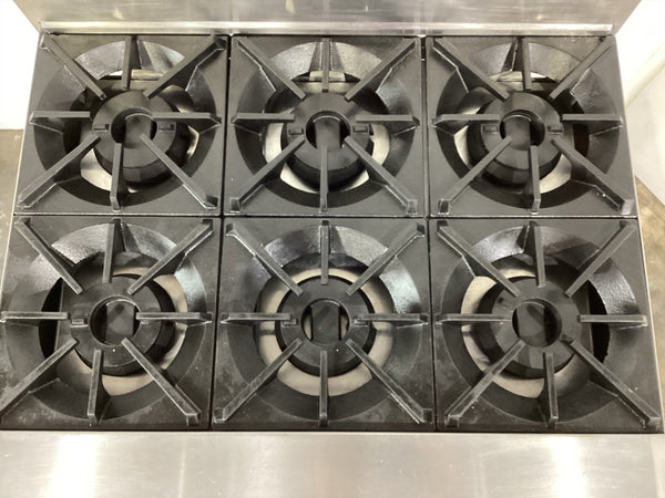 Cookrite AT80G6B-O 6 Range Oven