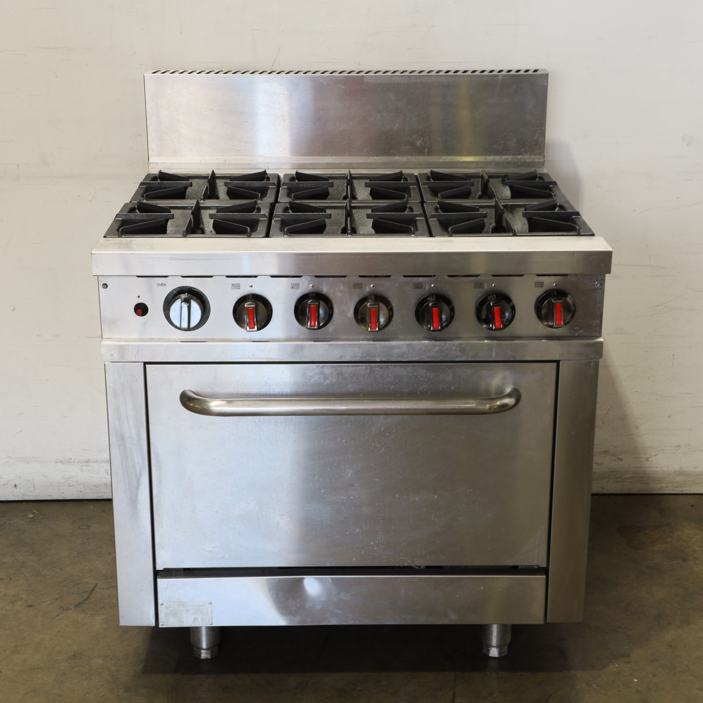 Thumbnail - FED GBS6T 6 Burner Range Oven