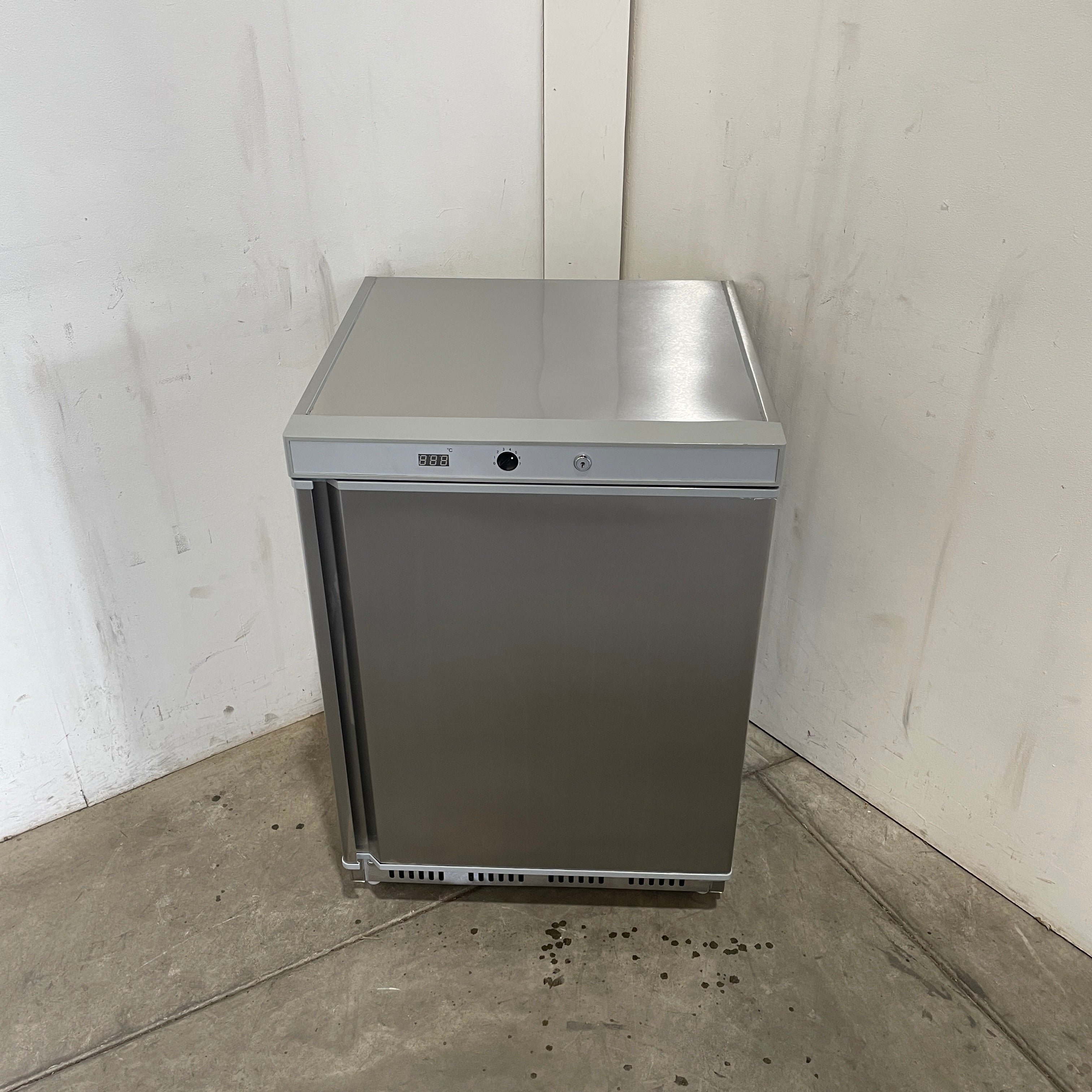FED HR200 Stainless Steel Bar Fridge