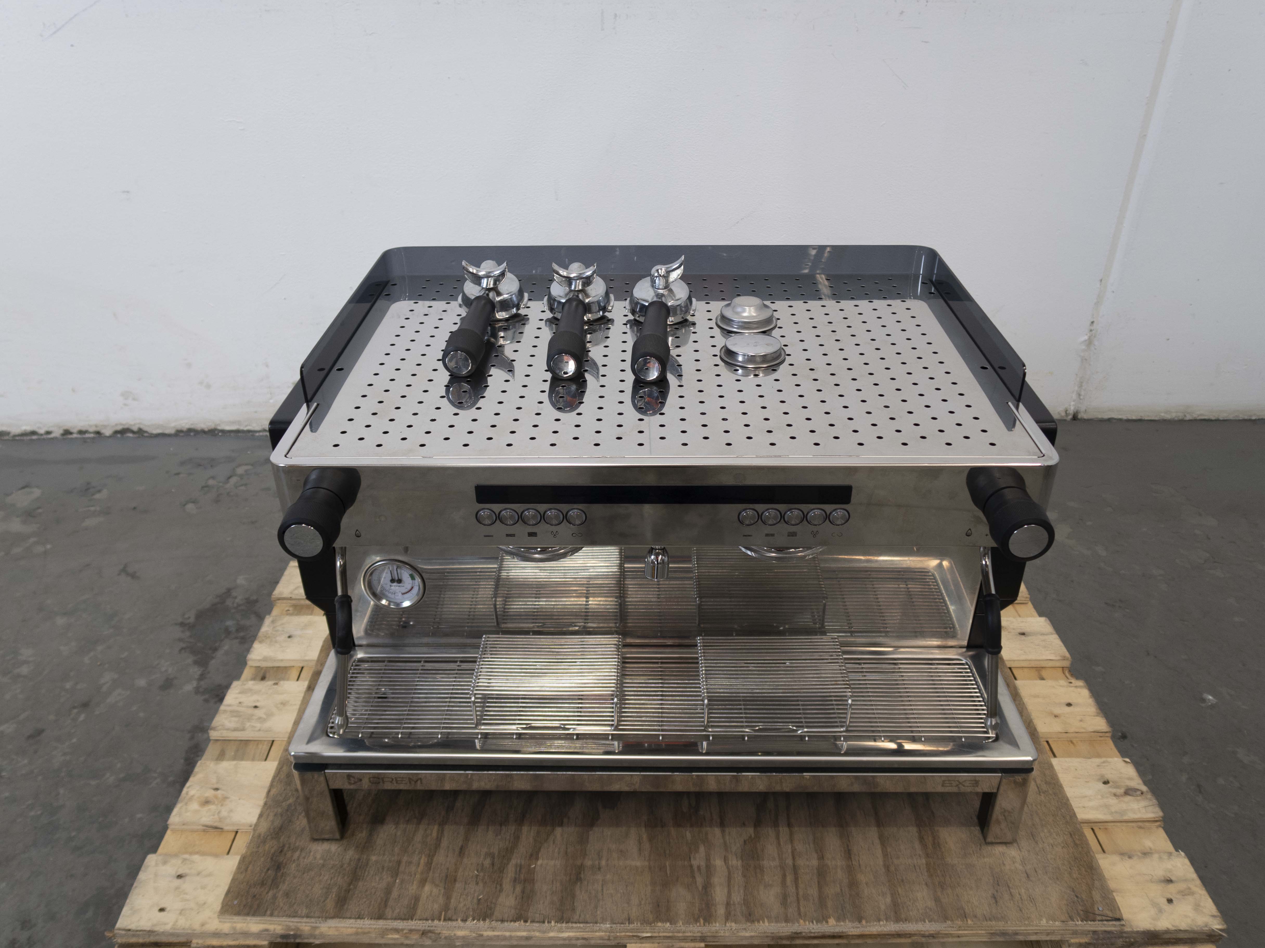 Crem EBED-J41B-22AR 2 Group Volumetric Coffee Machine