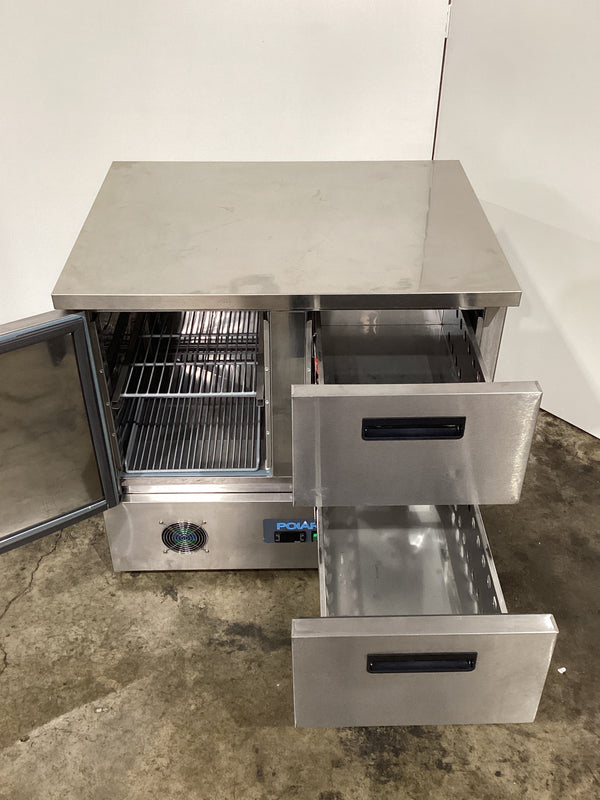 Polar U637-A Undercounter Bench Fridge
