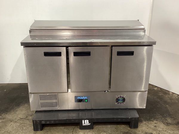 Polar G605-A-03 3 Pizza Prep Fridge