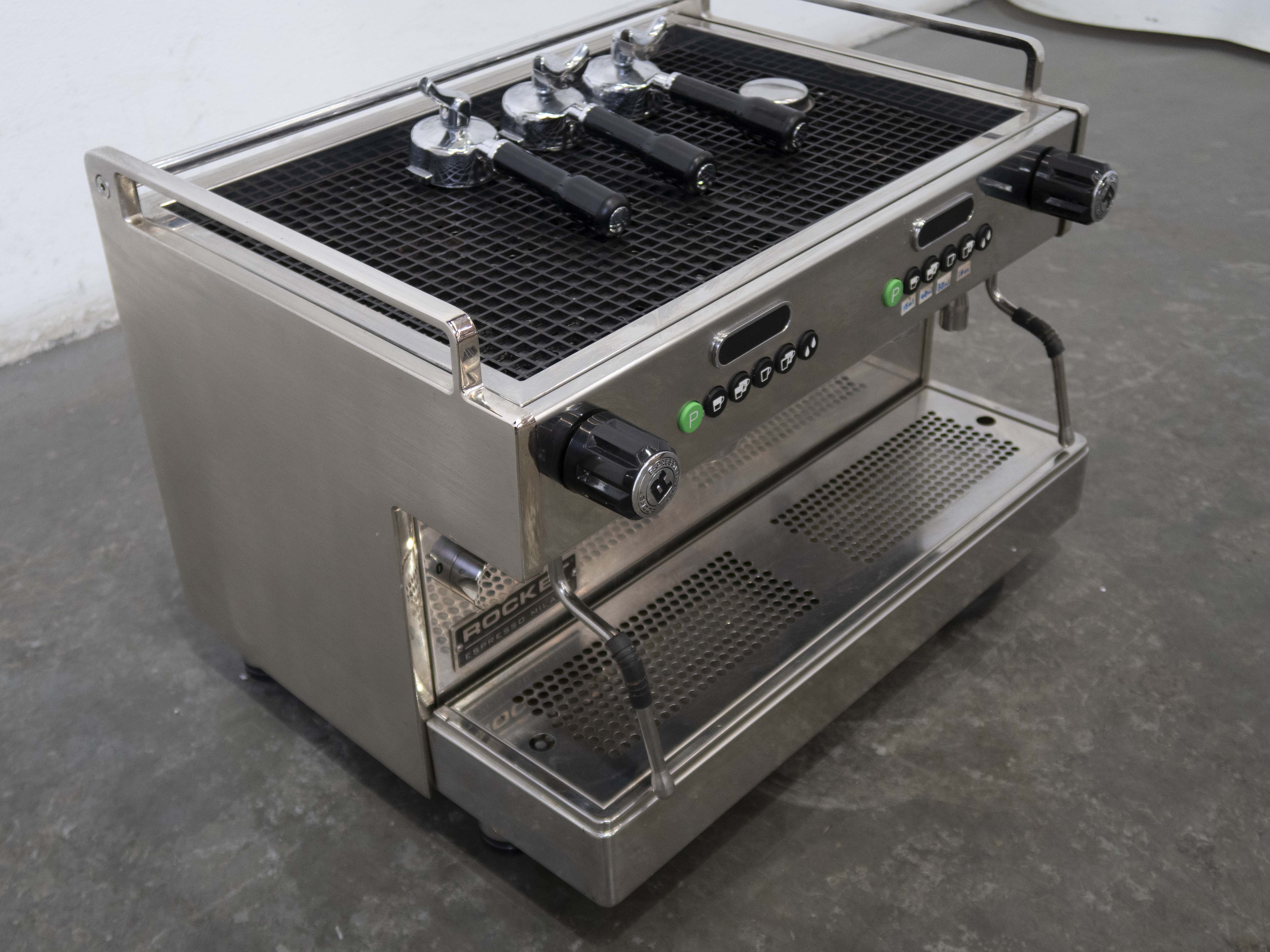 Rocket Boxer 2 Group Coffee Machine SilverChef