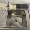 Simply Stainless Stainless Steel Sink Bench with Splashback