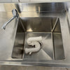 Simply Stainless Stainless Steel Sink Bench with Splashback