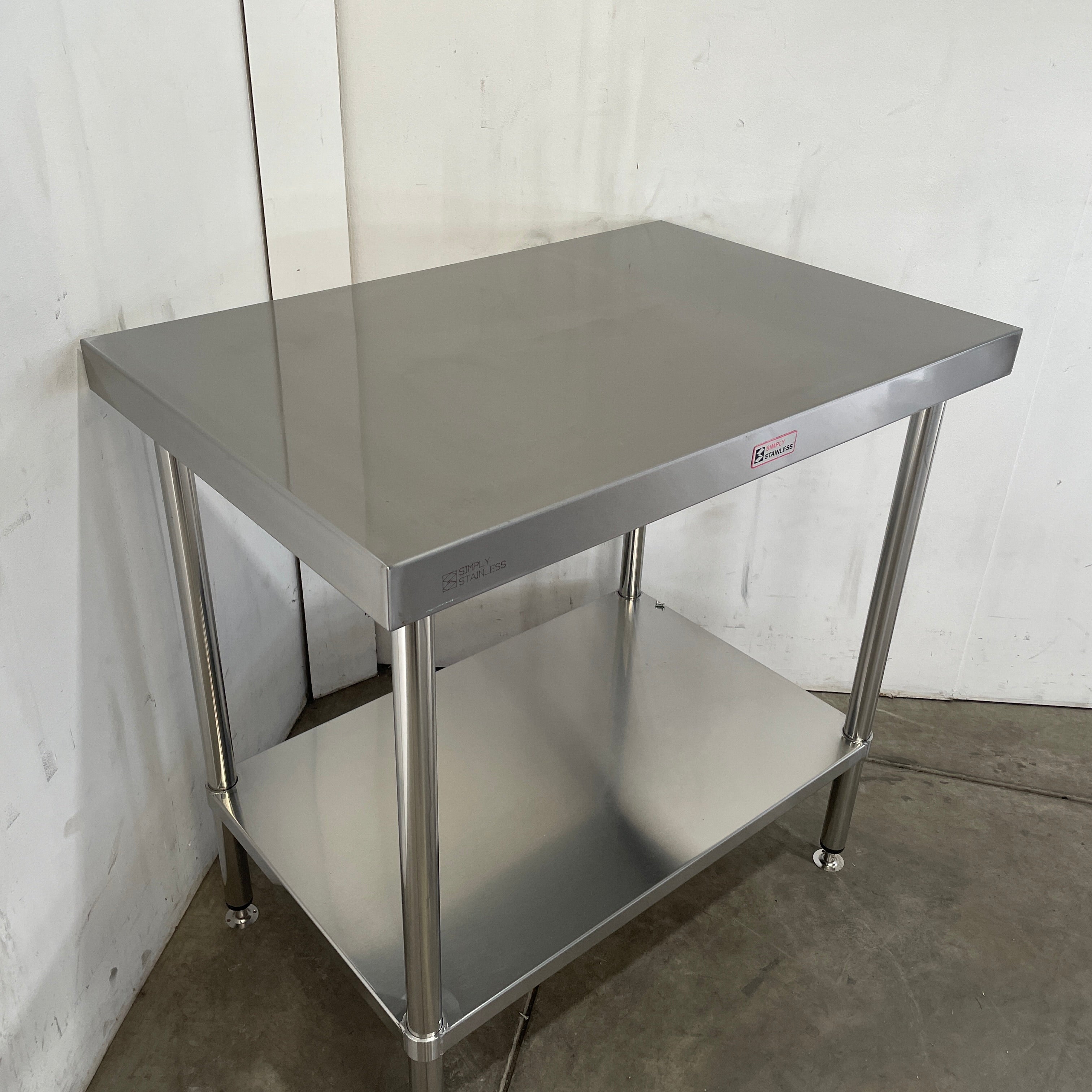 Simply Stainless Stainless Steel Bench